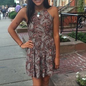 American Eagle pattern dress. Size small.